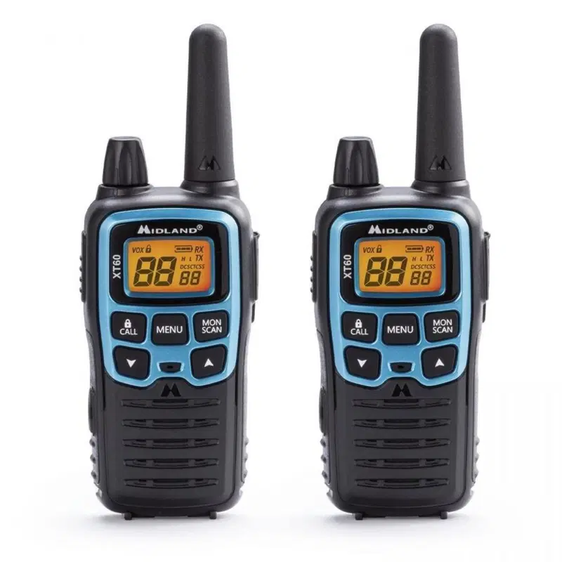 Coppia ricetrasmittenti Midland XT-60 Azzurro 10 k