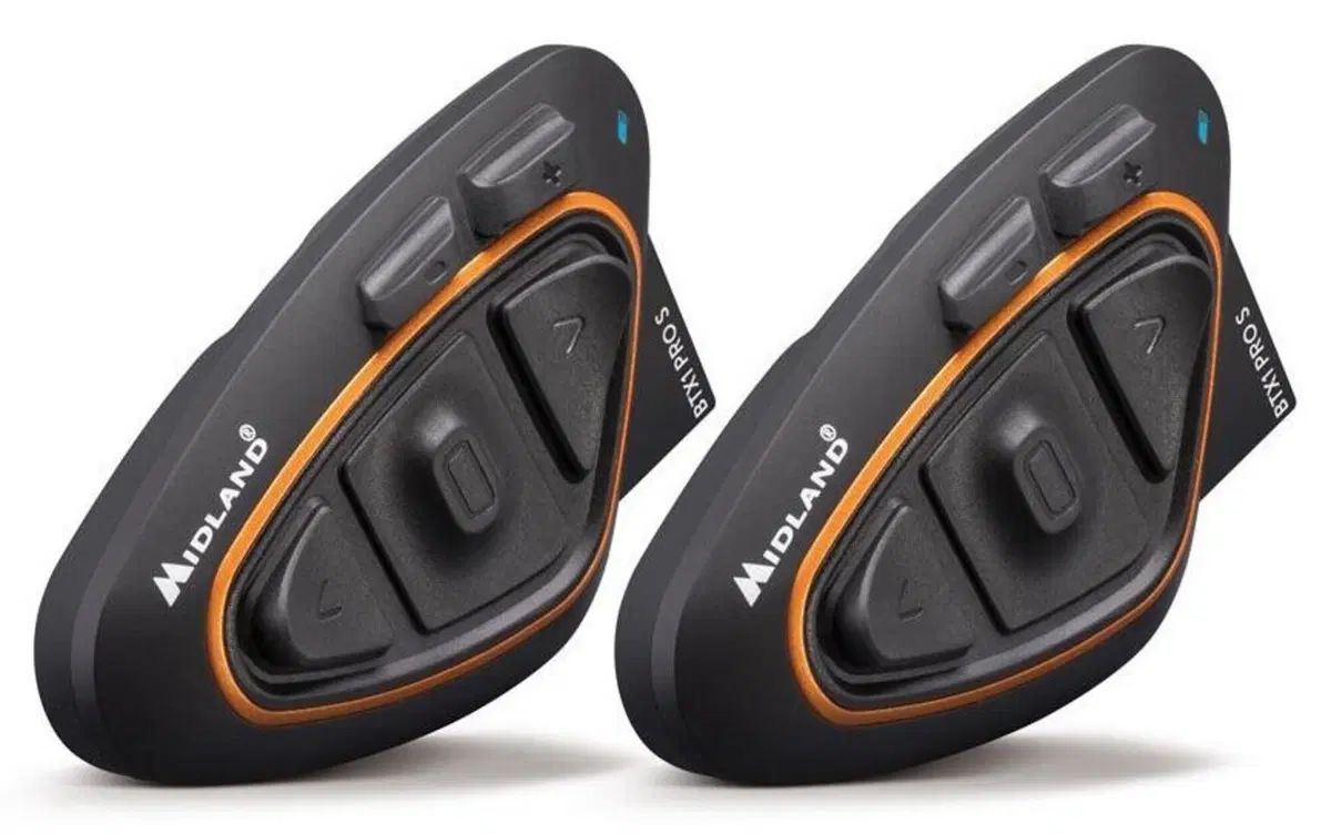 Interfono Bluetooth Midland BTX1 PRO S NR DOPPIO c