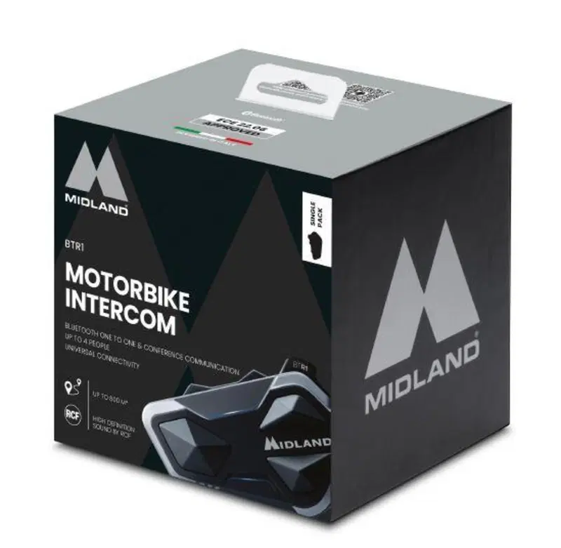 Interfono Midland BT R1 Singolo