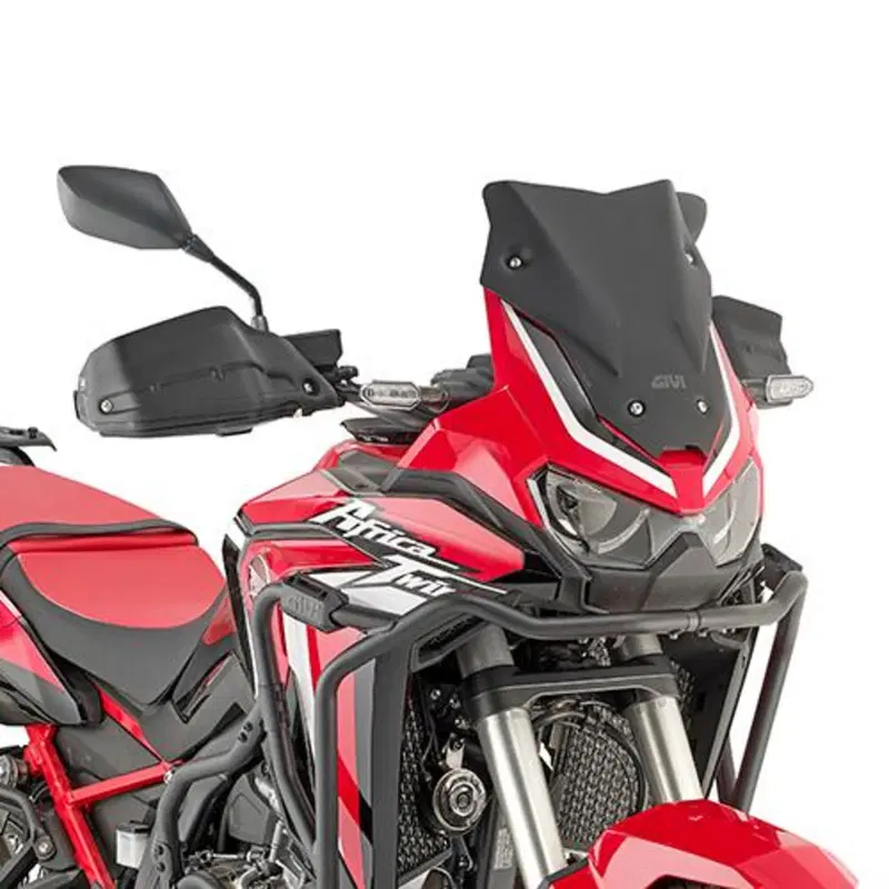 Cupolino sportivo basso nero opaco Givi D1179BO pe