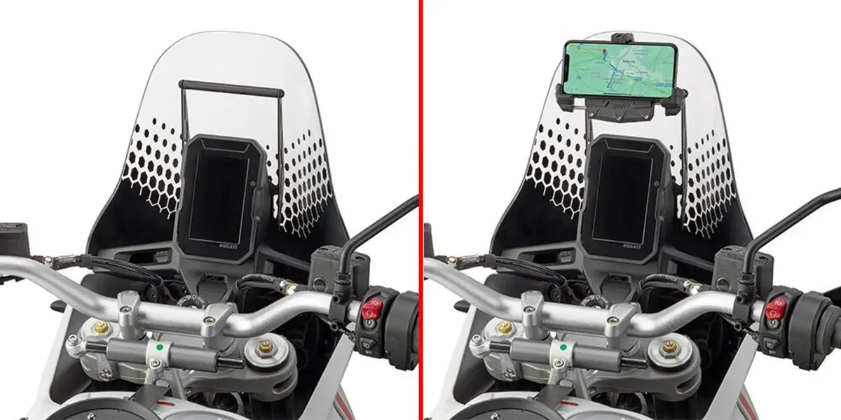 Traversino Cupolino Givi per Ducati desert X 937 (