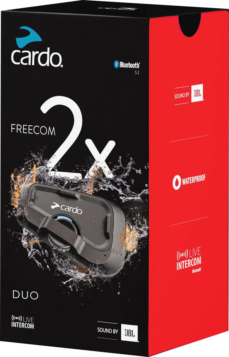 Interfono Bluetooth Cardo FREECOM 2X doppio 2 pilo