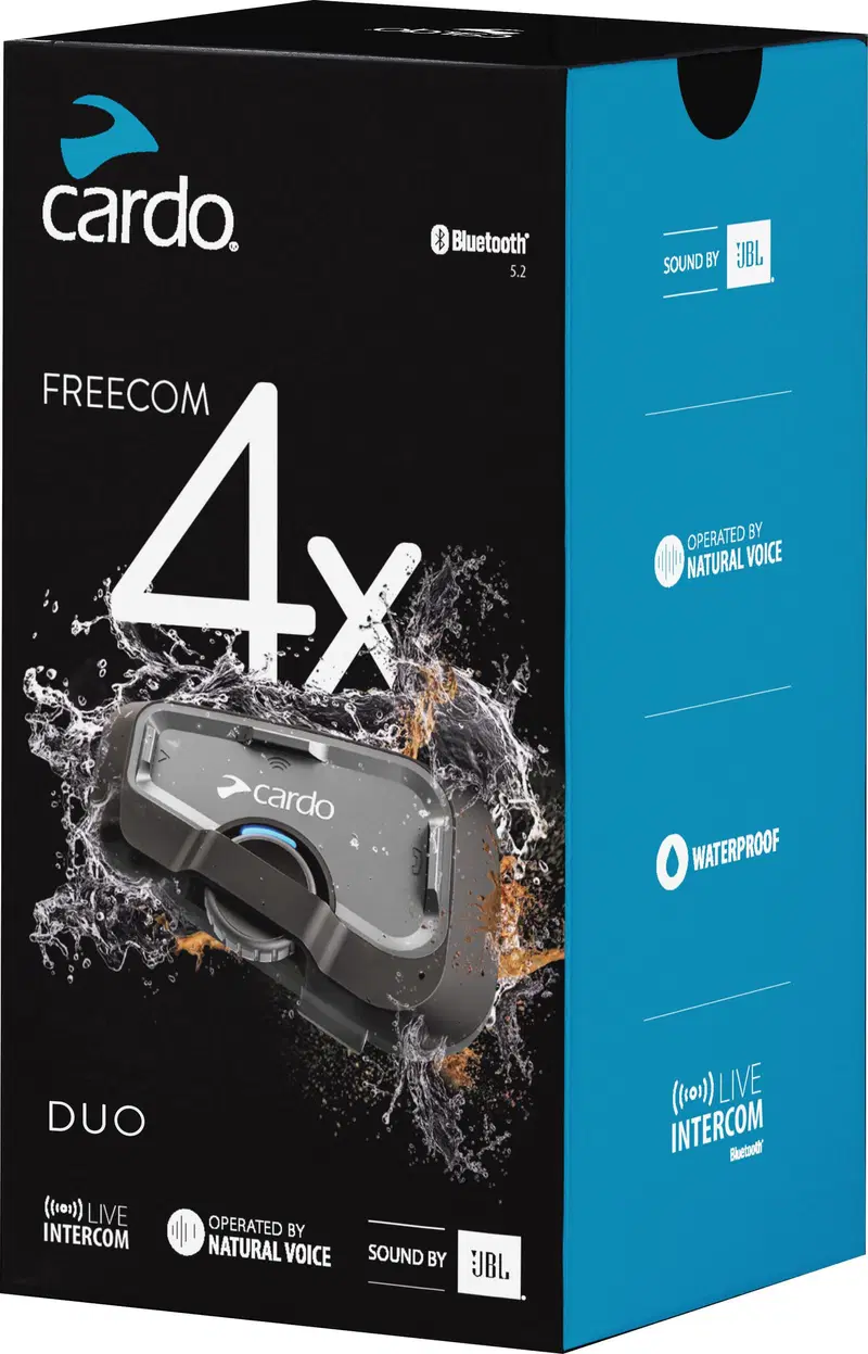 Interfono Bluetooth Cardo FREECOM 4X doppio confer