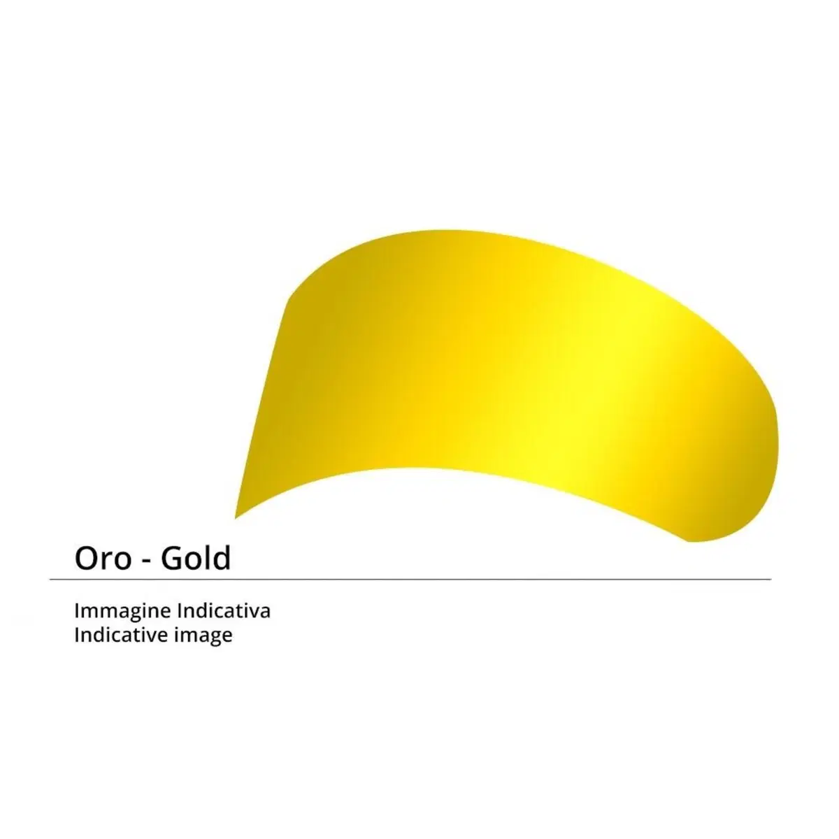 Visiera Suomy iridium oro per casco Apex, Spec 1R