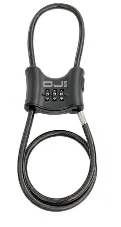 Cavo Antifurto Casco OJ Infinity Lock Con Lucchett 
