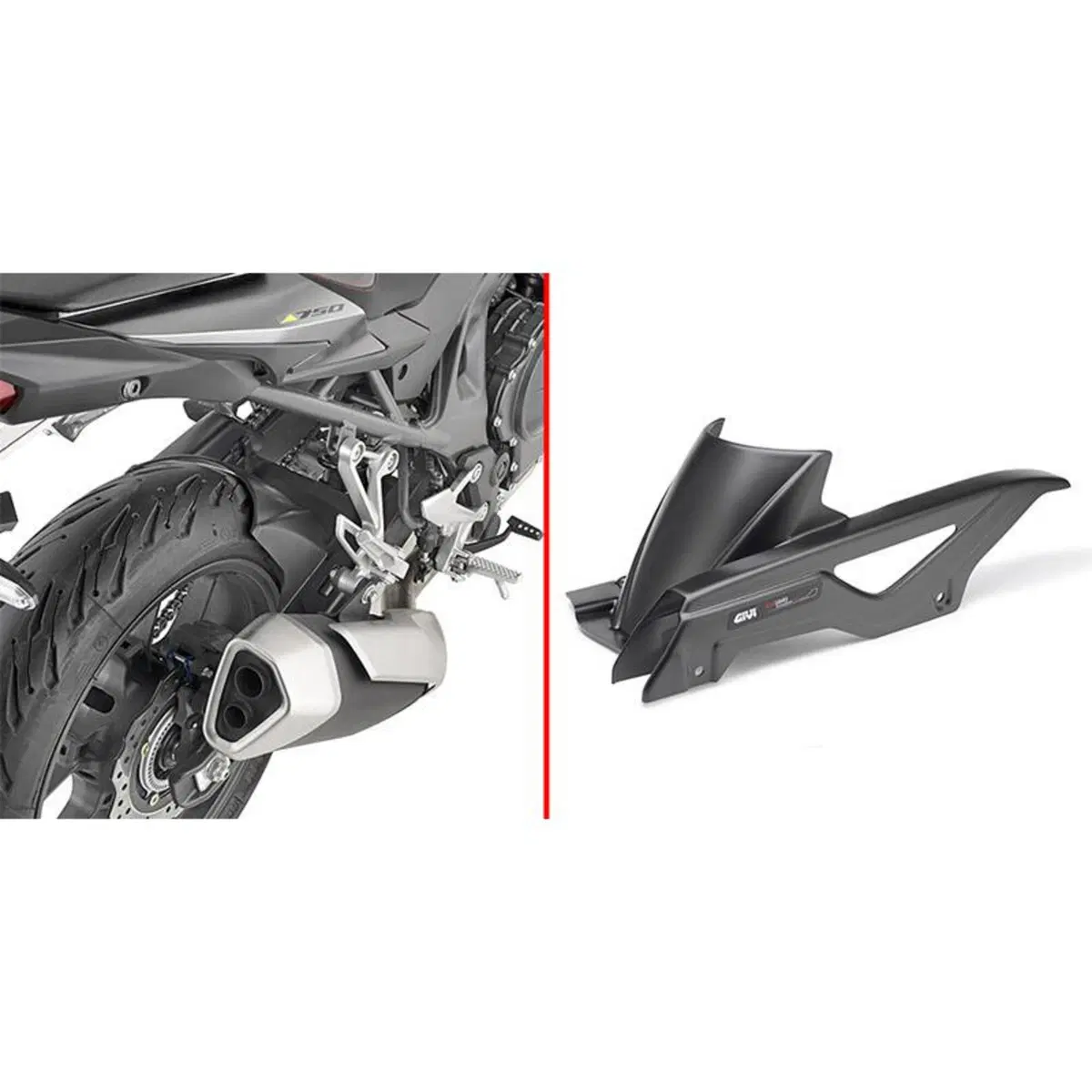 Parafango Givi MG1200 nero