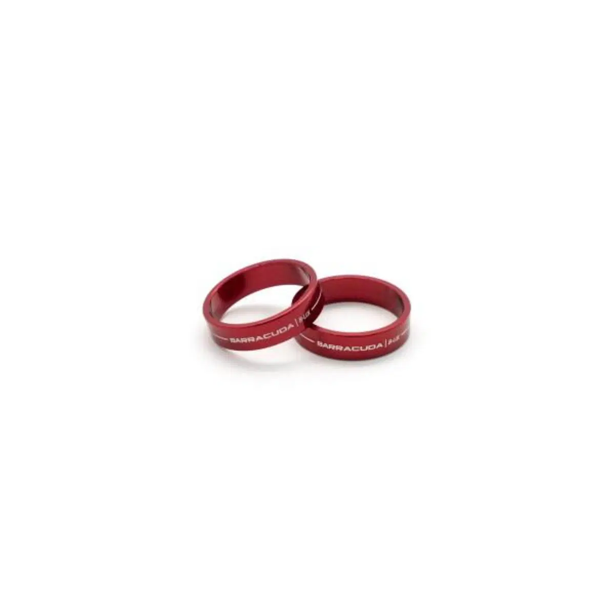 Coppia inserti supporto cavalletto Barracuda Rosso
