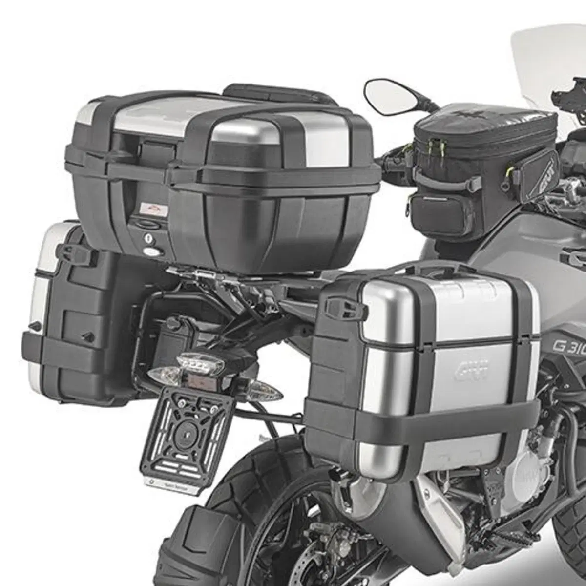 Givi PL5126 portavaligia laterale Monokey RETRO FI