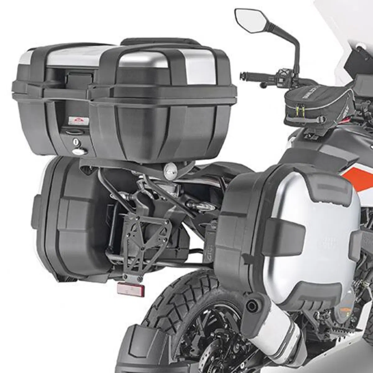 Portavaligie laterale specifico per valigie Monoke Givi