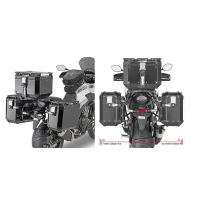 Portavaligie Laterale Givi PLO1171CAM Per Honda CB