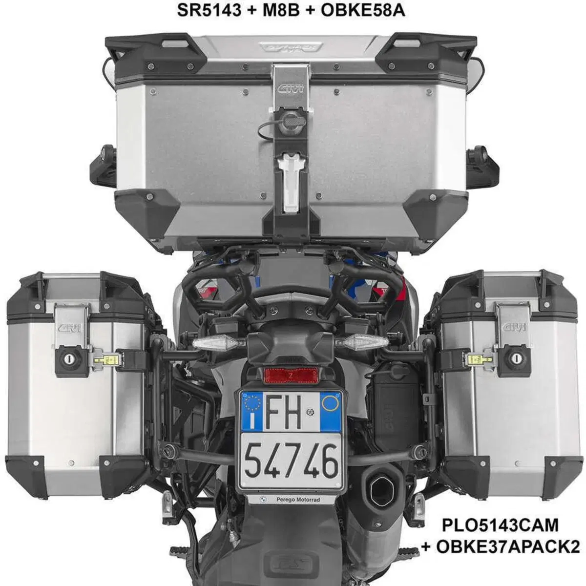 Telaietti laterali Givi PL ONE FIT BMW R 1300 GS (