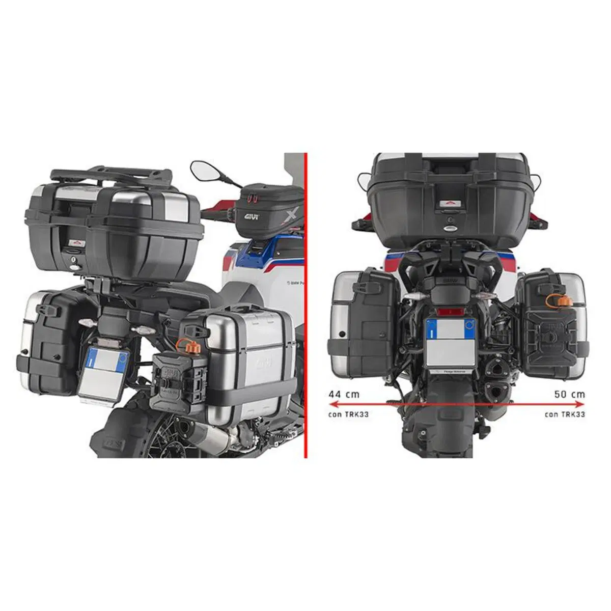 Portavaligie Laterale Givi Per BMW R1300GS Adventu