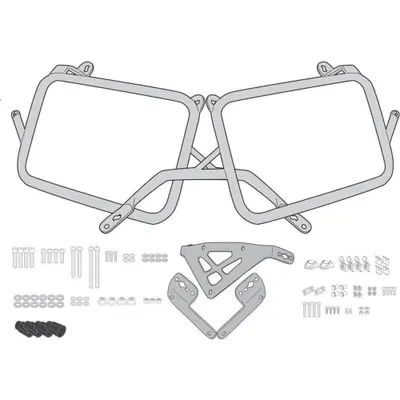 Portavaligie laterale Givi PLO6423MK per Triumph T