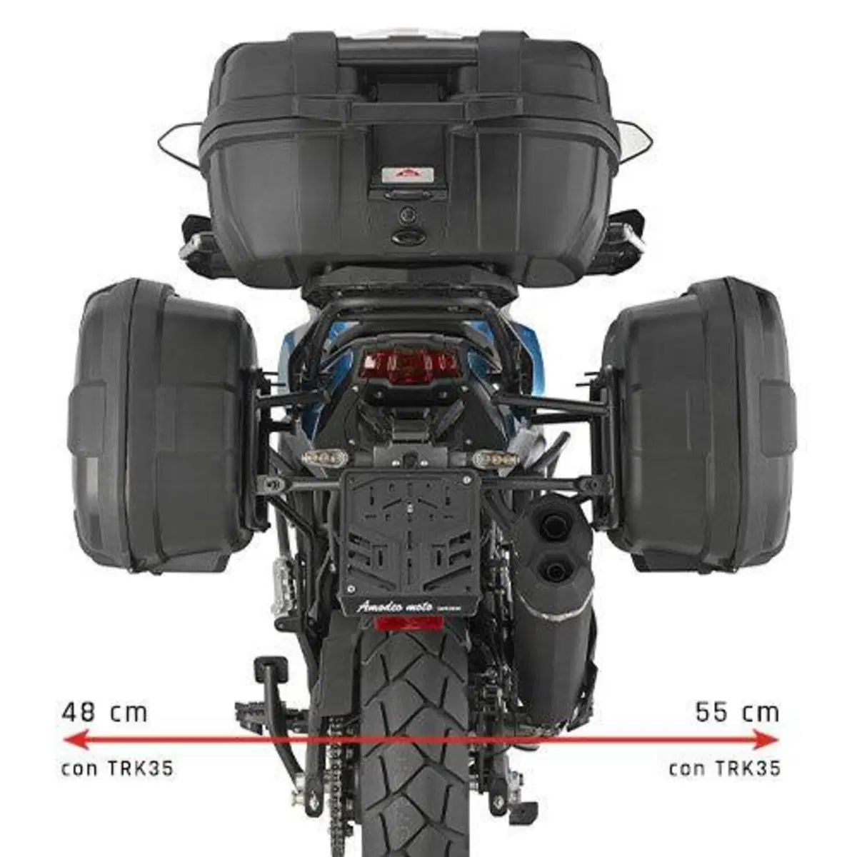 Portavaligie Laterale Givi Per QJ Motor SRT 600 SX