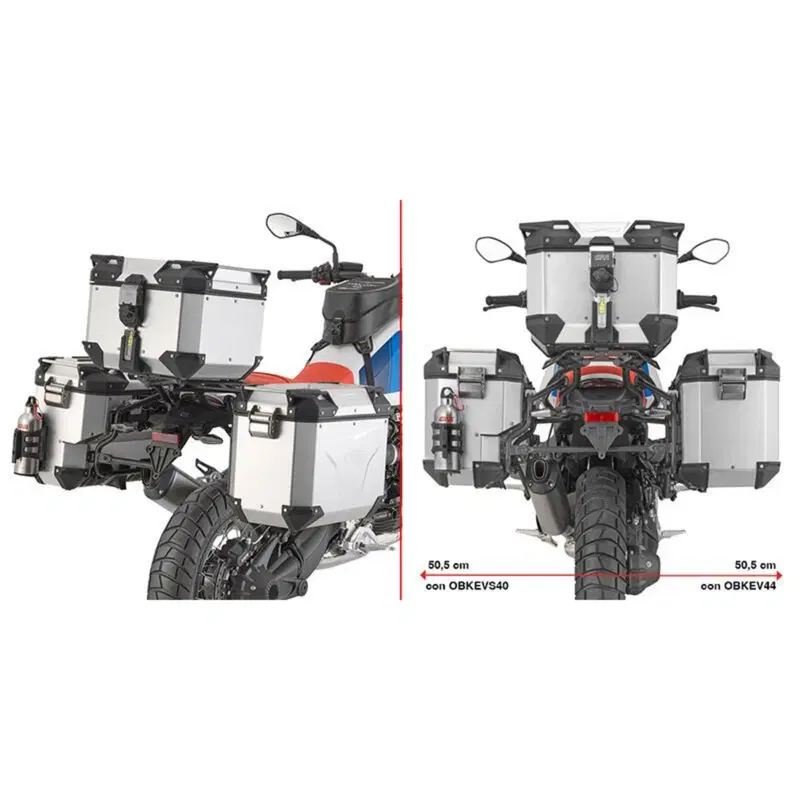 Portavaligie Laterale Scantonato CAM-SIDE Givi Per