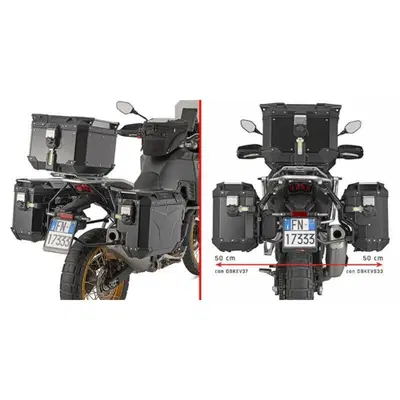 Portavaligie Laterale Scantonato CAM-SIDE Givi Per