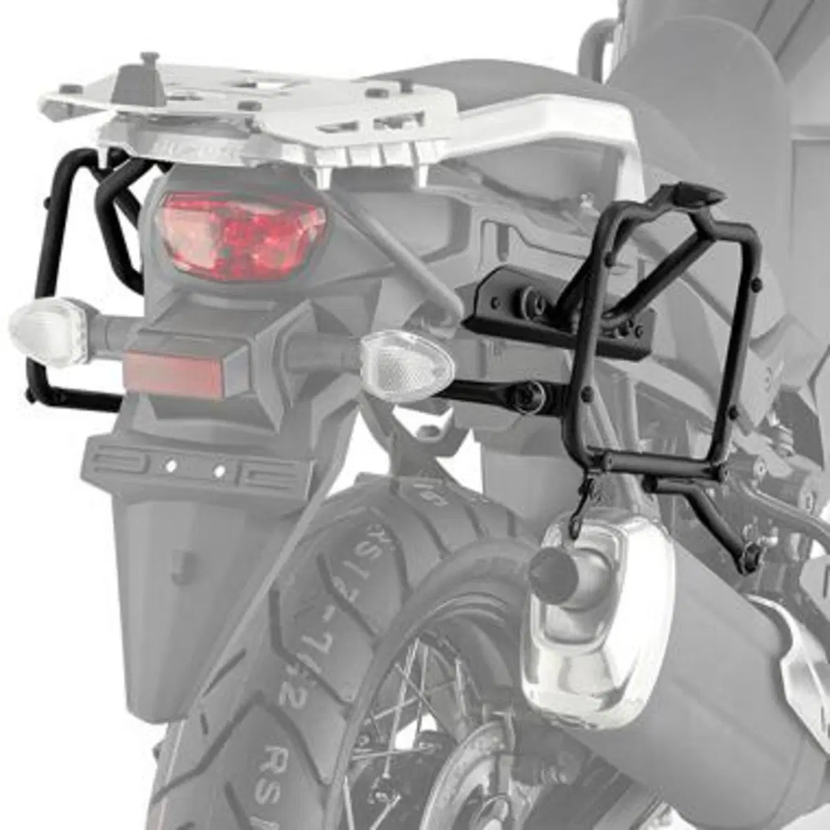 Givi PLR3112 portavaligie laterale Monokey a rimoz