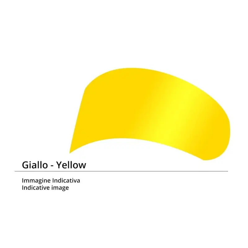 Visierino parasole giallo Nolan per N103 N43 N43E 