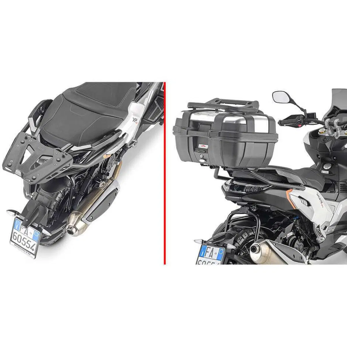 Attacco posteriore Givi SR8102 PEUGEOT XP400 GT -