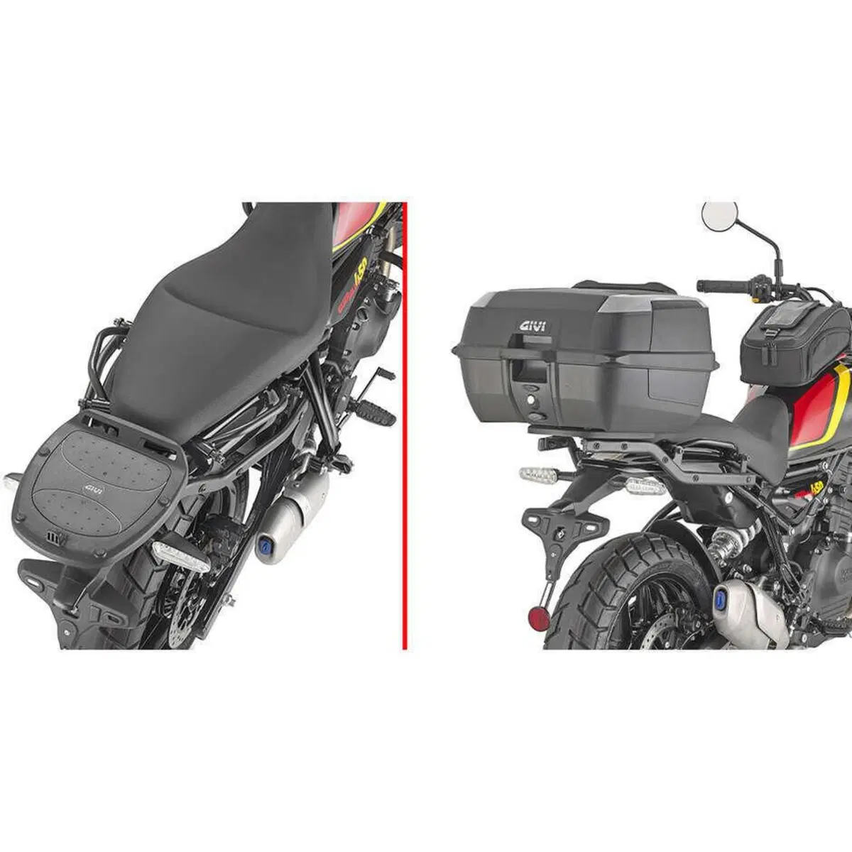 Attacco posteriore Givi SR9061 per Royal Enfield G