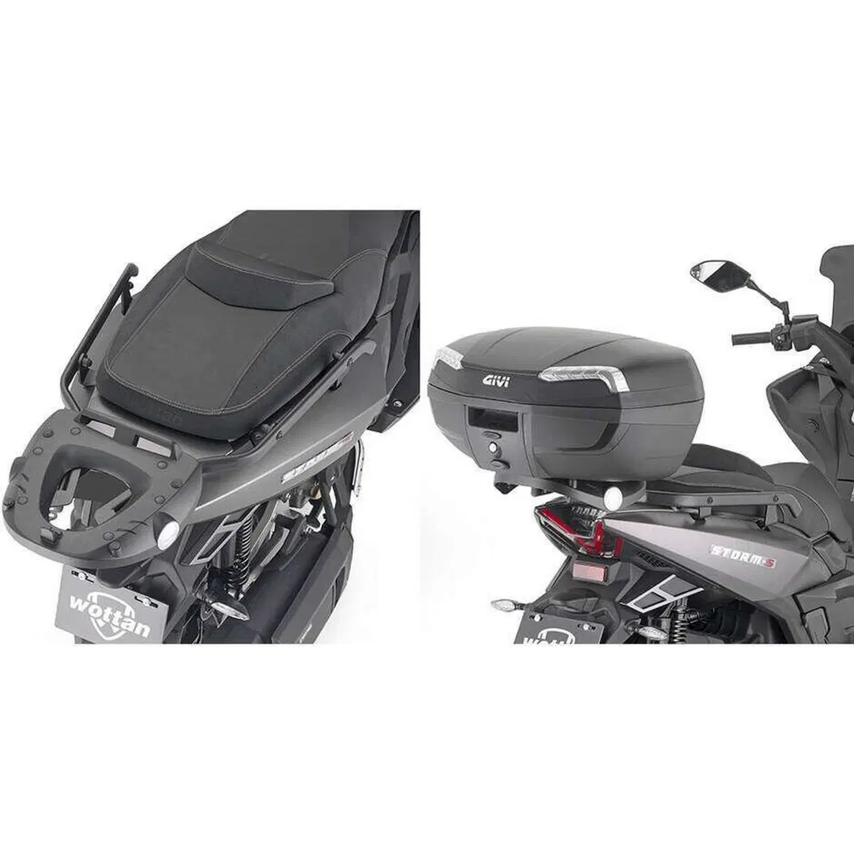 Attacco posteriore Givi SR9580 Per WOTTAN Storm S