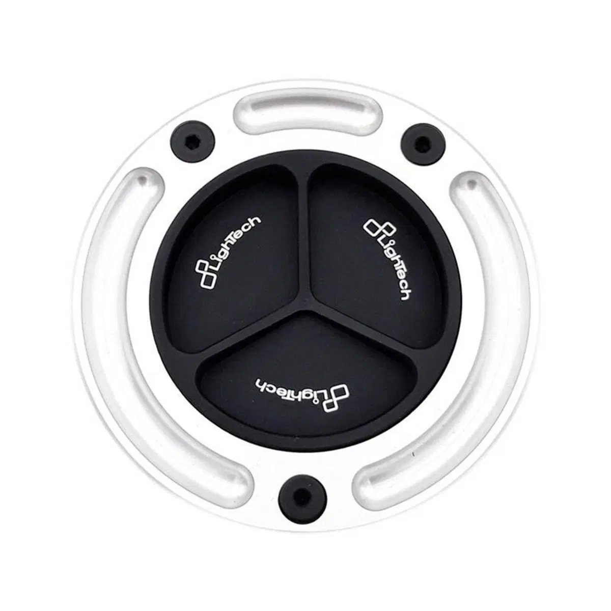 Tappo Serbatoio Lightech TF23 nero argento per Kaw