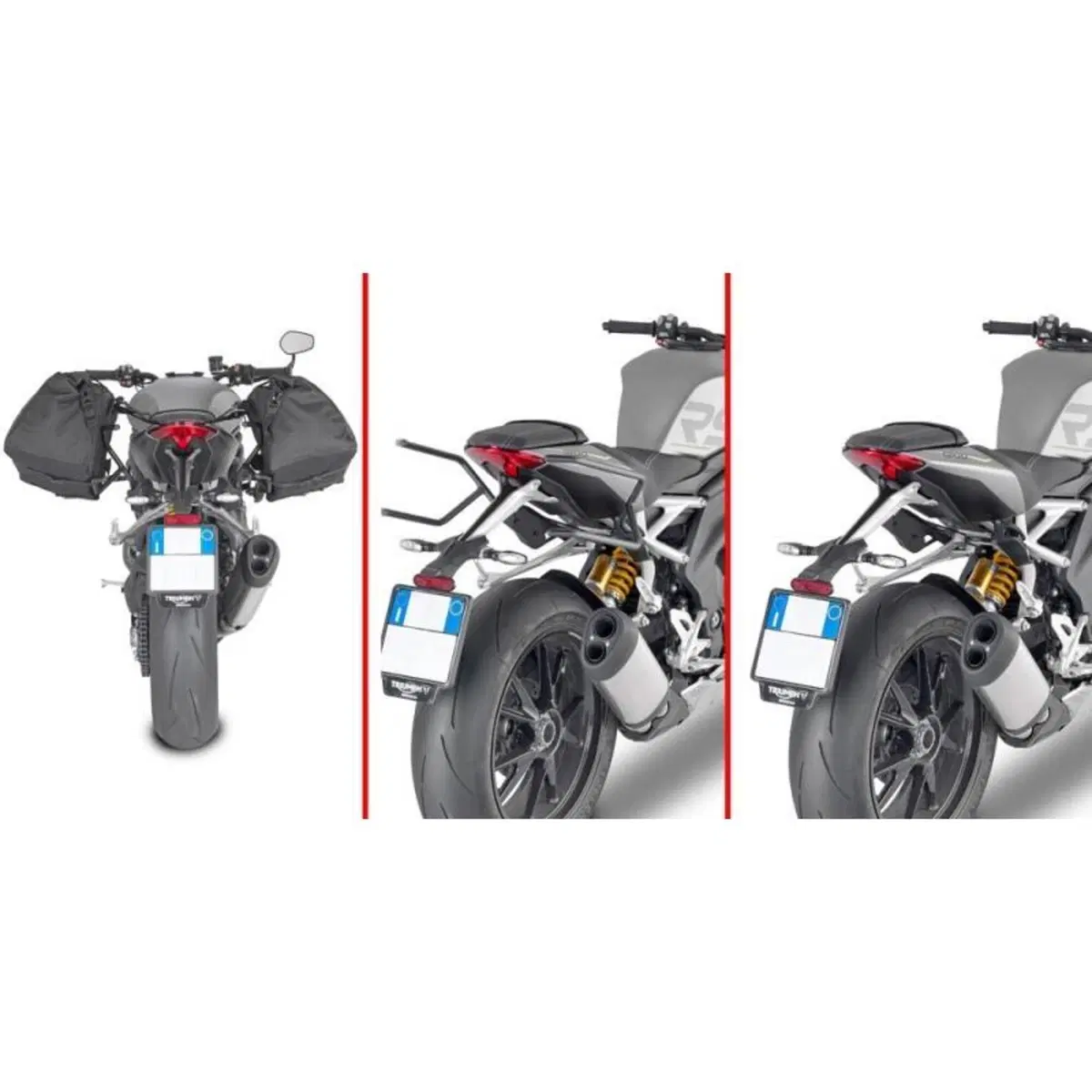 Telai Laterali Givi TR6420 Remove-X Triumph Speed