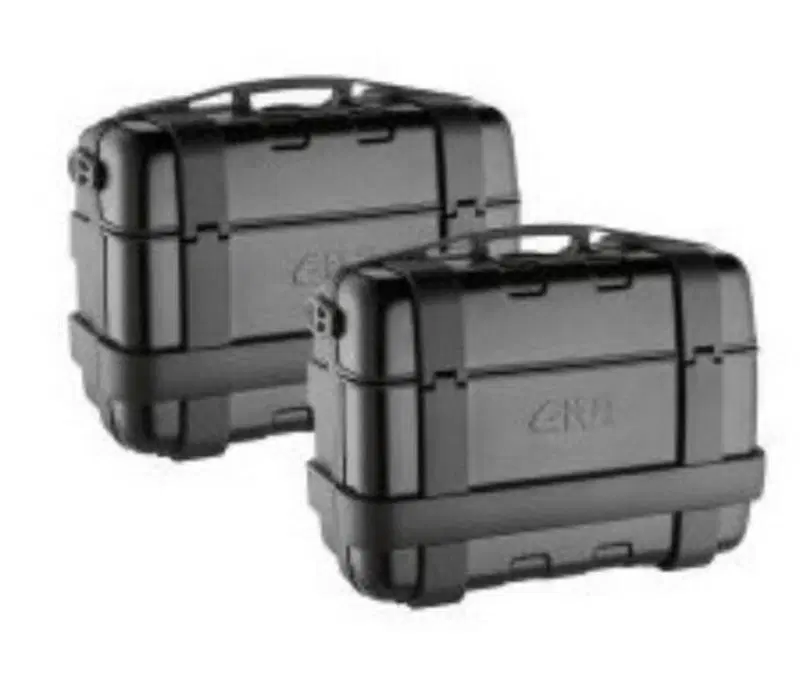 Coppia valigie laterali Givi Trekker 46 litri Nero