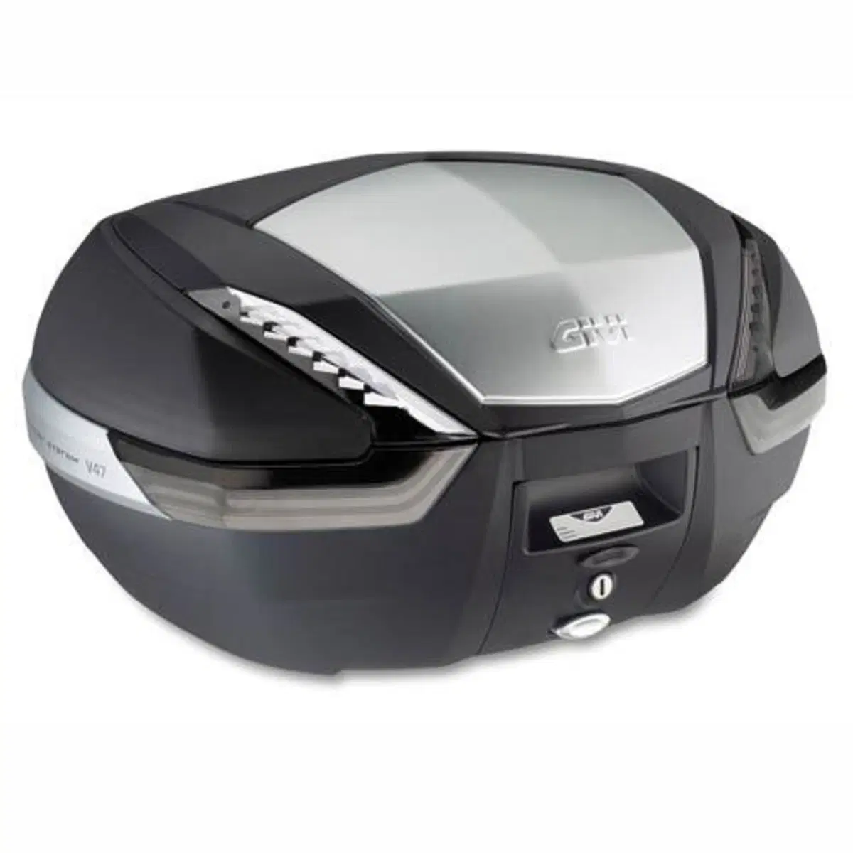 Bauletto Givi V47 Tech Monokey e finitura in allum