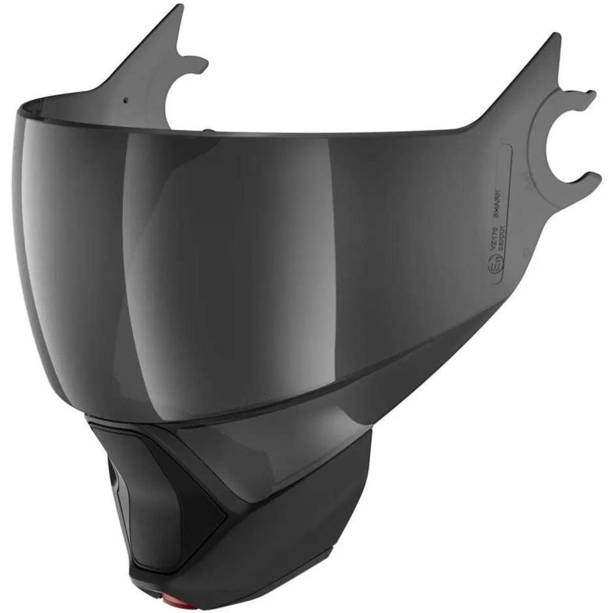 Visiera Fumè Shark per EVOJET Mentoniera Nero Opac 