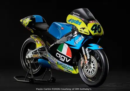 In vendita l'Aprilia RS125R di Valentino Rossi: è la moto della prima storica vittoria
