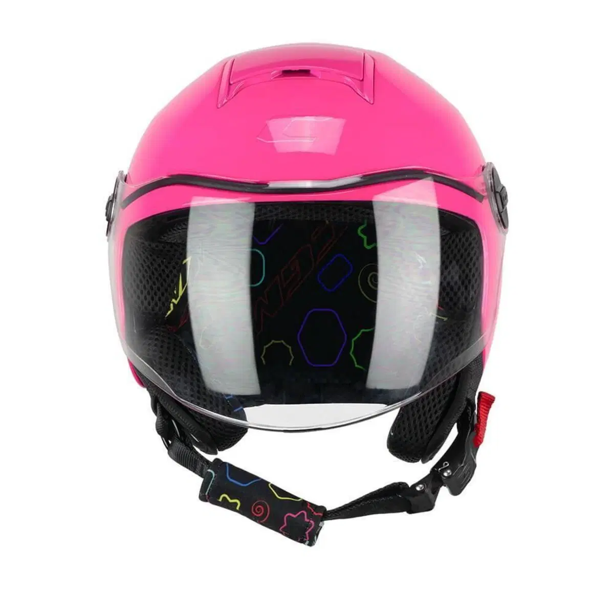 Casco Jet Bambino CGM 261A Mini Mono Rosa YS (2)