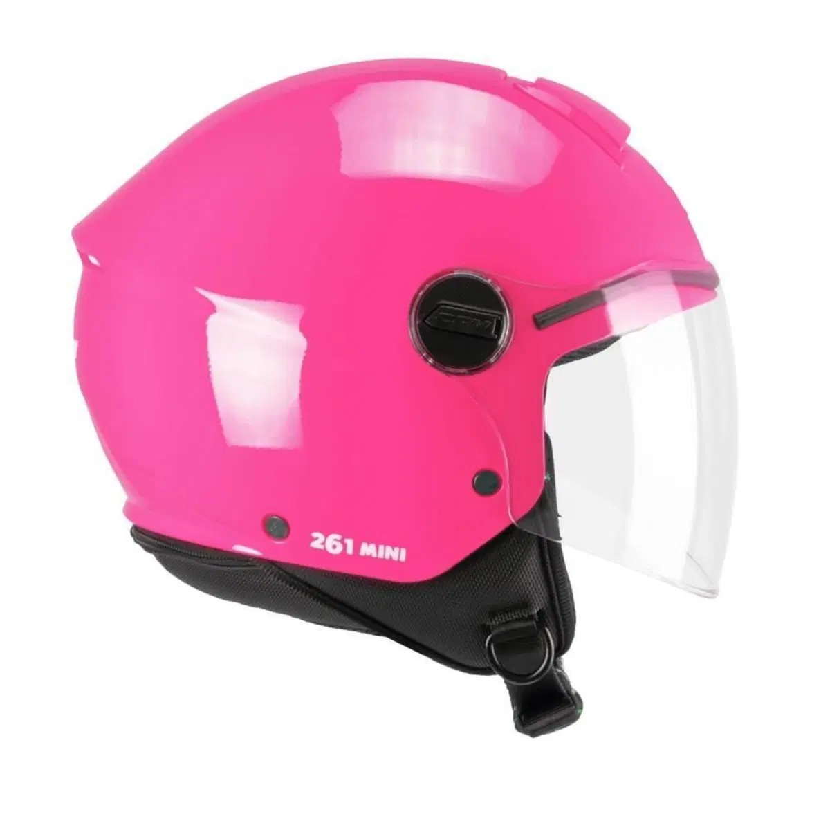 Casco Jet Bambino CGM 261A Mini Mono Rosa YS (3)