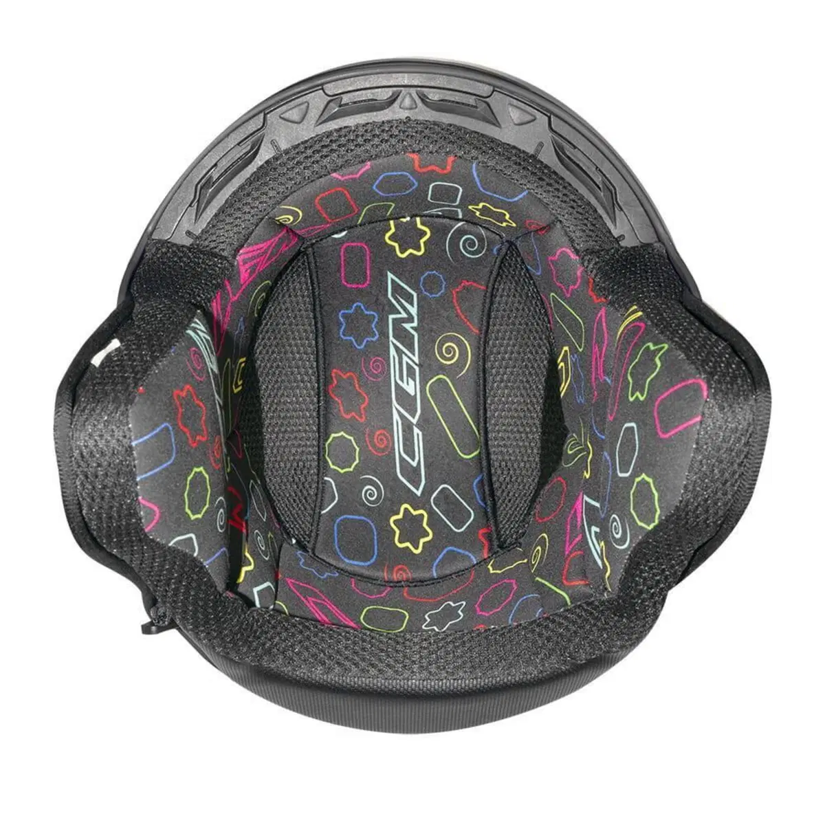Casco Jet Bambino CGM 261A Mini Mono Azzurro YXL (4)