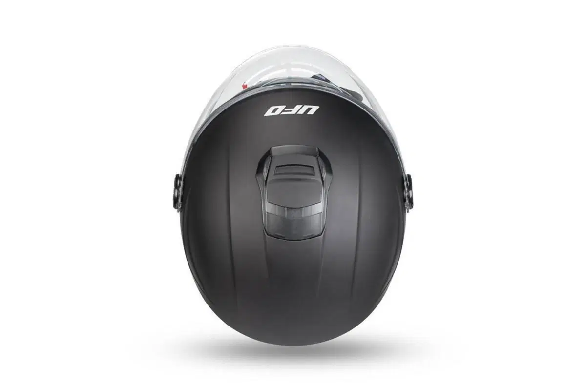 Casco Demi-Jet UFO Nixie Nero Opaco Taglia L Ufo Plast (5)