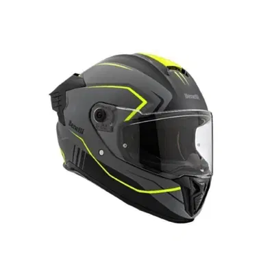 Casco Benelli Hawk Evo SV Fluor Matt Yellow L
