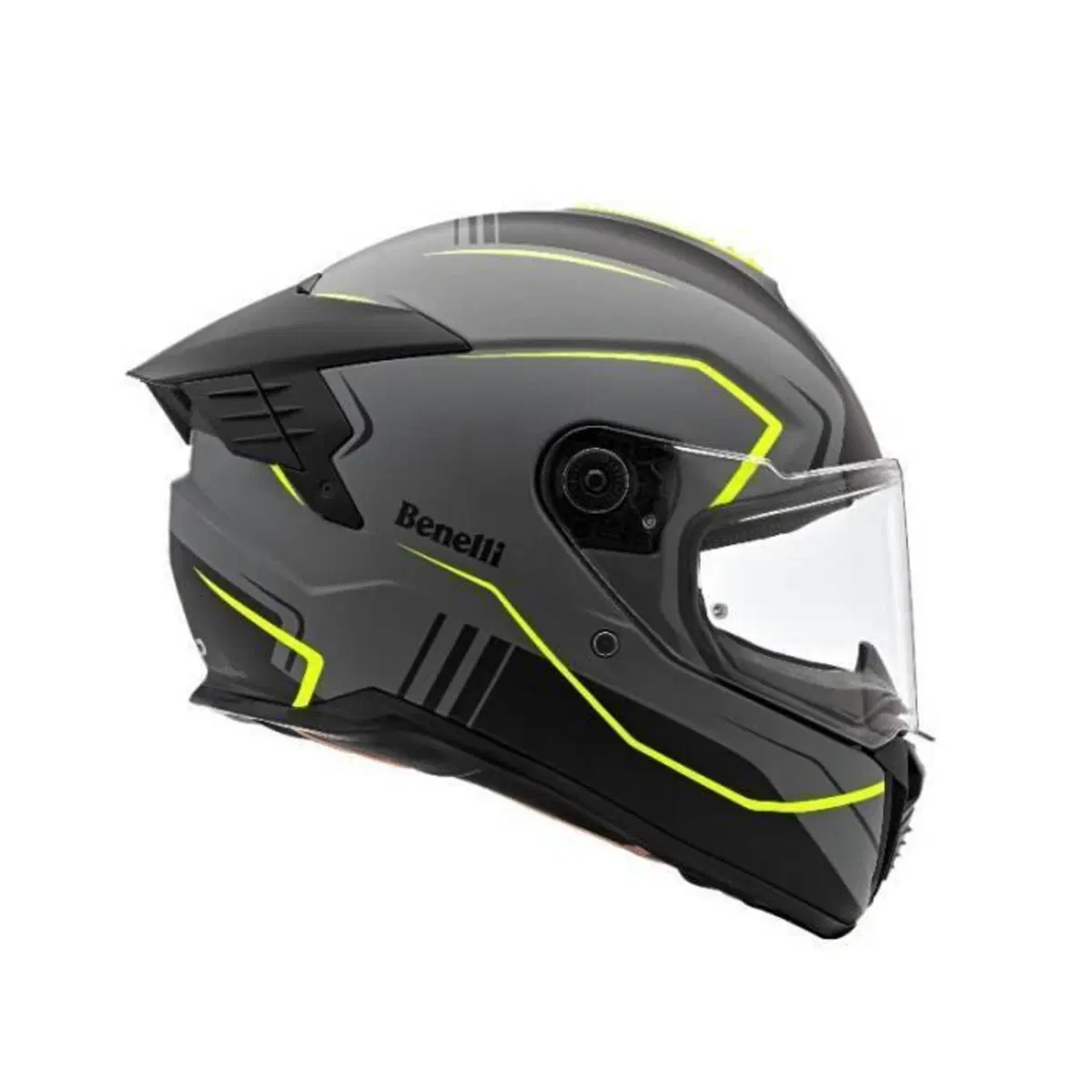 Casco Benelli Hawk Evo SV Fluor Matt Yellow XL (2)