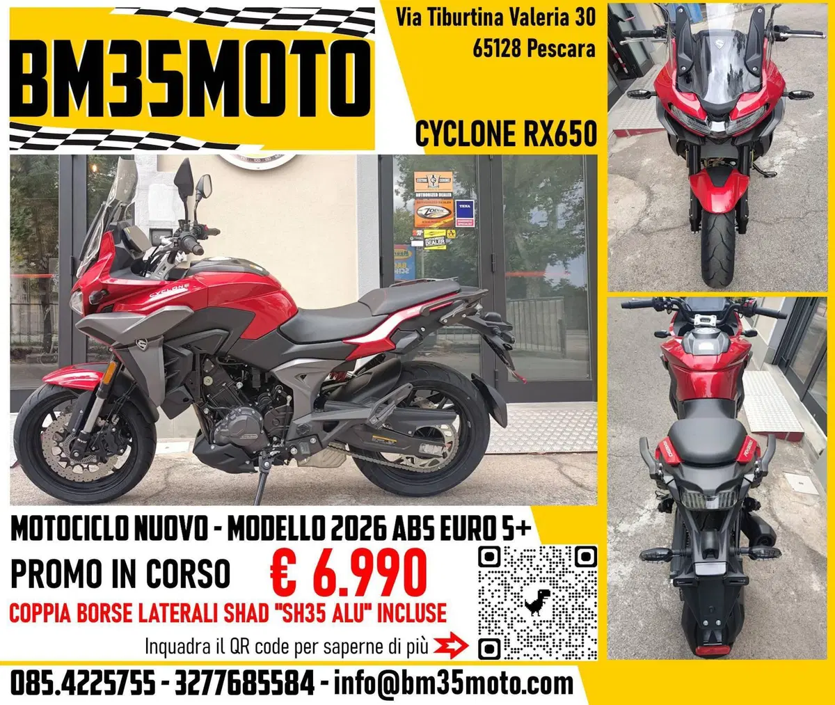 Cyclone RX650 (2025 - 26)