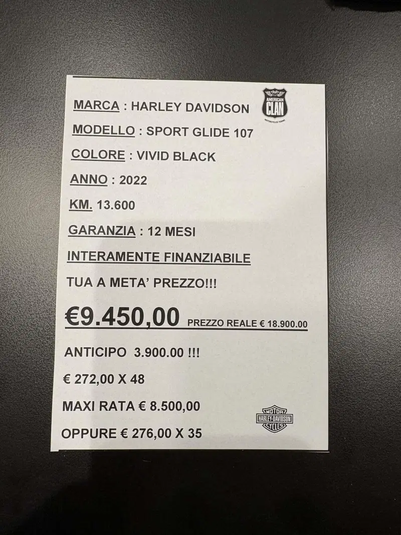 Harley-Davidson 107 Sport Glide (2018 - 20) (3)
