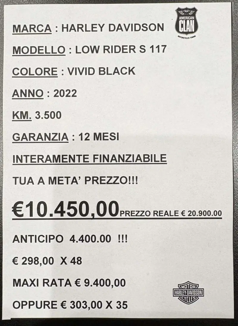 Harley-Davidson Low Rider S (2022 - 24) (3)