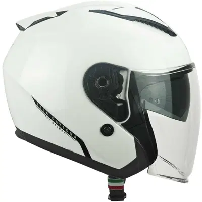 Casco Jet CGM 130A Daytona Mono Bianco Doppia Visi