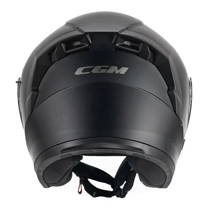 Casco Jet CGM 127A Deep Mono Nero Opaco M (3)