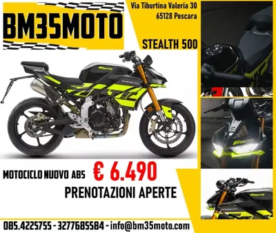 Fantic Motor Stealth 500 (2025 - 26) nuova