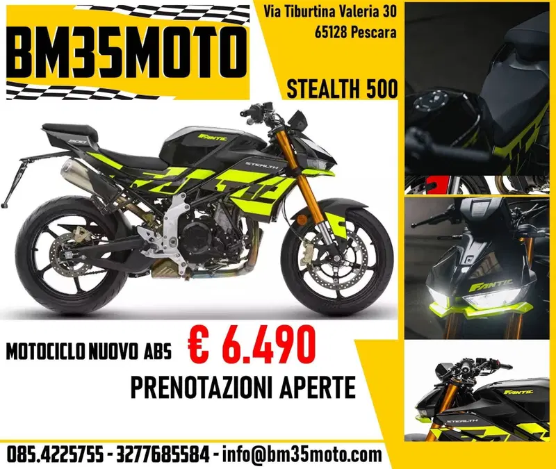 Fantic Motor Stealth 500 (2025 - 26)