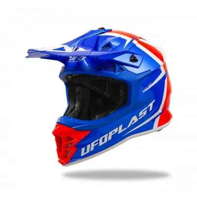 Casco UFO Intrepid HE13400CB Blu Rosso XL Ufo Plast