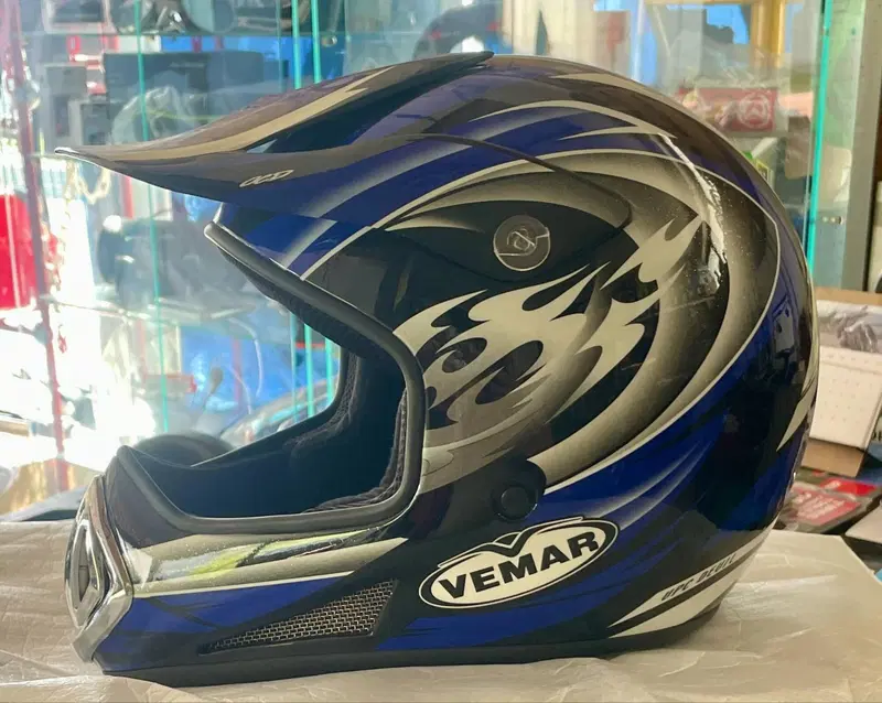 Casco Vemar VPC Altair Devil Blu M