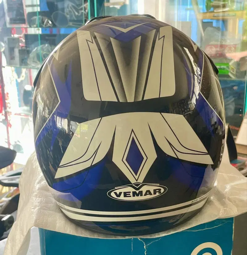 Casco Vemar VPC Altair Devil Blu M (4)