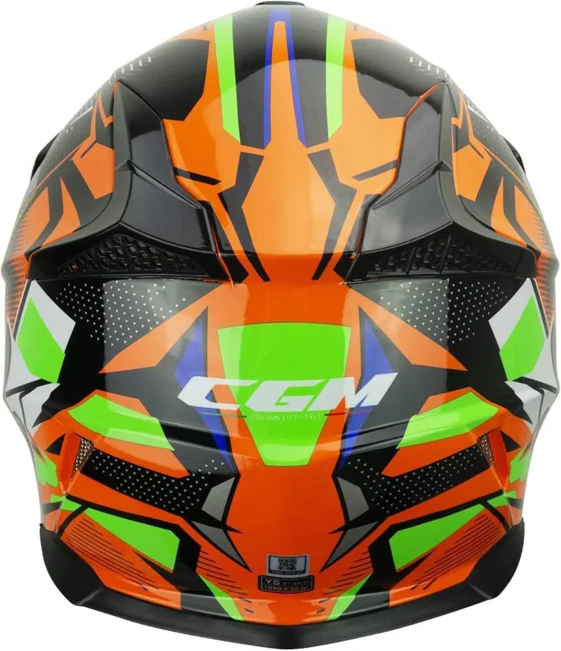 Casco Junior CGM 209G Rocky Winner Arancio YS (4)