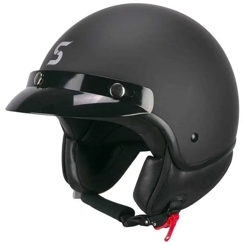 Casco Jet Ska-P 1FHA Smart Mono Nero Opaco L