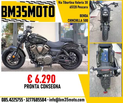 Benda Motorcycles Chinchilla 500 V2 (2025 - 26) nuova